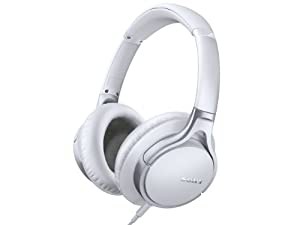 SONY 密閉型ヘッドホン ハイレゾ音源対応 リモコン・マイク付 ホワイト MDR-10R/W(中古品)