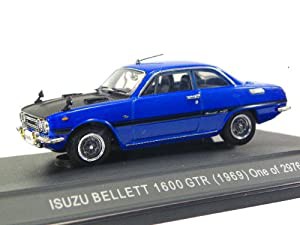 エブロ 1/43 イスズ ベレット GTR ブルー/ブラック 43308 完成品(中古品)