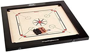 Surco Ellora Kids Size Carrom Board with Coins and Striker%カンマ% 4mm(中古品)