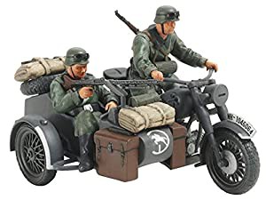 タミヤ 1/48 ミリタリーミニチュアシリーズ No.78 ドイツ陸軍 軍用サイドカー プラモデル 32578(中古品)