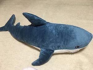 IKEA ソフトトイ シャーク サメ ぬいぐるみ 抱き枕(中古品)