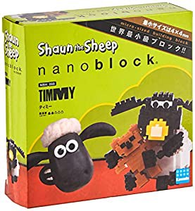 ナノブロック ひつじのショーン ひつじのショーン ティミー NBH_068(中古品)