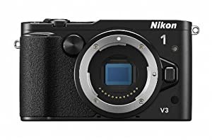 Nikon ミラーレス一眼Nikon 1 V3 ボディ ブラック N1V3BK(中古品)