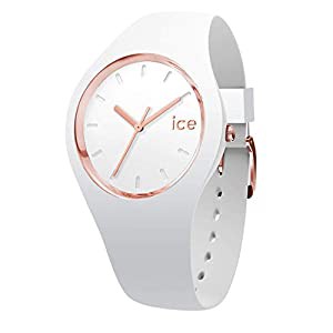 正規代理店 [ICE-WATCH] アイスウォッチ 時計 腕時計 レディース 000977 アイスグラム ホワイト ローズ ゴールド スモール ICE.G