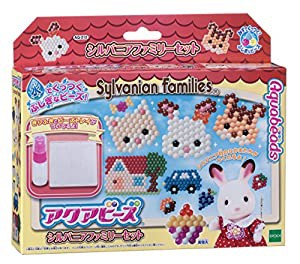 アクアビーズアート☆シルバニアファミリーセット(中古品)