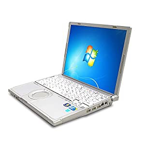 中古パソコン 人気モバイル リカバリ内蔵モデル Panasonic Let'snote CF-T9J 3GBメモリ Core2Duo 無線LAN リカバリ内蔵 Windows7