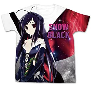 電撃文庫 FIGHTING CLIMAX 電撃文庫FC 黒雪姫 フルグラフィックTシャツ ホワイト サイズ:S(中古品)