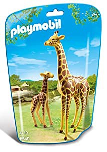 (Giraffe with Calf) - Playmobil 6640 City Life Giraffe with Calf(Multi-colour)(中古品)