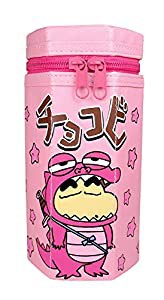 ティーズファクトリー ティーズ クレヨンしんちゃん ペン ケース ポーチ 筆箱 チョコビ ピンク 約18×8×8.5cm KS-5517701PK(中 