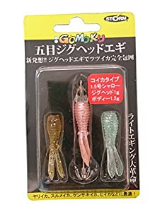 Rapala(ラパラ) エギ ストーム 五目ジグヘッド コイカタイプ シャロー 1.5号 ベイトカラーセット BTSET GJEI15S-BTSET ルアー(中