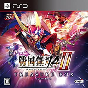 戦国無双4-II TREASURE BOX (初回封入特典(井伊直虎 “アイドル風%ﾀﾞﾌﾞﾙｸｫｰﾃ%衣装 ダウンロードシリアル) 同梱) - PS3(中古品)