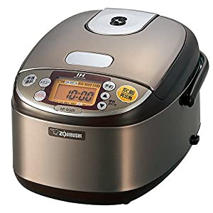 象印 炊飯器 3合 IH式 極め炊き ステンレスブラウン NP-GG05-XT(中古品)