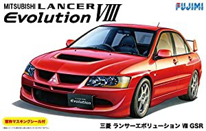フジミ模型 1/24 インチアップシリーズ No.180 三菱 ランサーエボリューションVIII GSR プラモデル ID180(中古品)