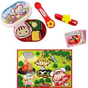 ぽぽちゃん お道具 ぽぽちゃんちいぽぽちゃんの おしゃべり弁当 ピクニックシートつき(中古品)