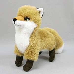 セキグチオリジナル 日本の動物 キタキツネ ぬいぐるみ 20cm(中古品)