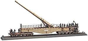 ハセガワ 1/72 ドイツ陸軍 ドイツ列車砲K5 E レオポルド w/フィギュア プラモデル MT58(中古品)