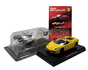 京商 1/64 フェラーリ ミニカーコレクション8 Scuderia Spider 16M 黄色(中古品)