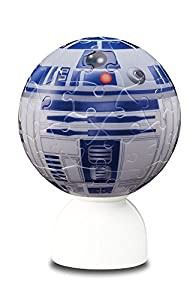 60ピース 光る球体パズル パズランタン STAR WARS R2-D2(中古品)
