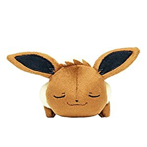 ポケモンセンターオリジナル くったりぬいぐるみ　イーブイ　おやすみver.(中古品)