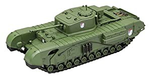 ガールズ&パンツァー チャーチル歩兵戦車Mk.VII 1/35スケール プラモデル 41109(中古品)