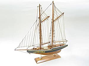 あおぞら モデルシップ ブルーノーズ Bluenose 木製組み立てキット(中古品)