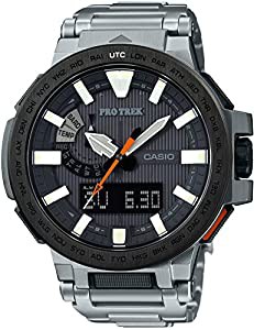 [カシオ]CASIO 腕時計 PROTREK MANASLU 世界6局対応電波ソーラー PRX-8000T-7AJF メンズ(中古品)