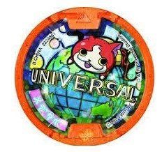 妖怪ウォッチ 妖怪メダル USJ 限定 メデタイメダル(中古品)