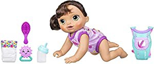 Baby Alive Baby Go Bye Bye (Brunette)(中古品)