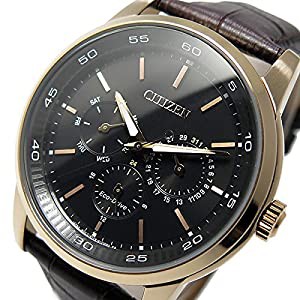 シチズン CITIZEN クオーツ メンズ 腕時計 BU2013-08E ブラック(中古品)