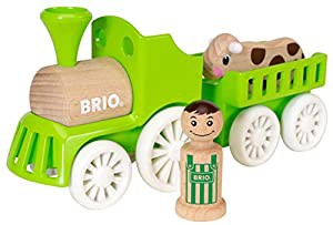 BRIO マイホームタウン ファームトレインセット30267(中古品)