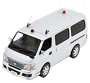 ヒコセブン RAI'S 1/43 日産 キャラバン (E25) 警察本部警備部無線車両 完成品(中古品)