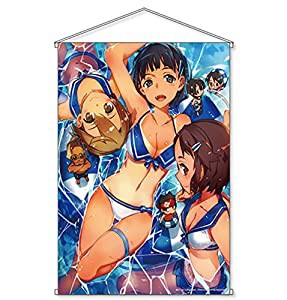 ソードアート・オンライン 直葉&里香&珪子の水着 ダブルスエードタペストリー(中古品)