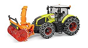 ブルーダー Claas Axion950トラクター&スノーチェーン・ブロワー BR03017(中古品)