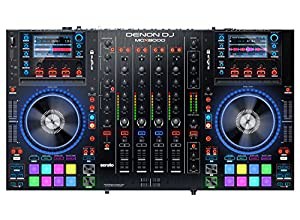 Denon DJ USBメディア対応 スタンドアローン4デッキDJコントローラー Serato DJ付属 MCX8000(中古品)