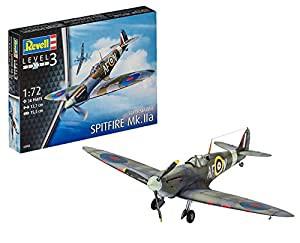 ドイツレベル 1/72 イギリス空軍 スピットファイア MK.IIa プラモデル 03953(中古品)