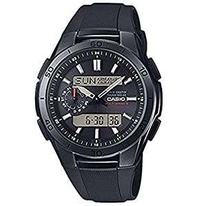 [カシオ] 腕時計 ウェーブセプター【国内正規品】 電波ソーラー WVA-M650B-1AJF ブラック(中古品)