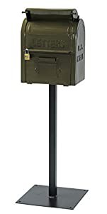 セトラクト郵便ポストアメリカンヴィンテージ U.S.MAIL BOX(グリーン)SI-2855-GR(中古品)