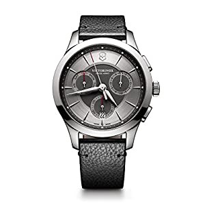 Victorinox メンズ「アライアンス」スイスクォーツステンレススチール製 カジュアルウォッチ、（モデル：241745)。 Grey Dial%ｶﾝ