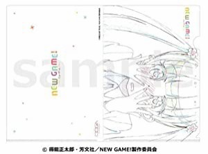 「NEW GAME！」原画クリアファイルB(中古品)