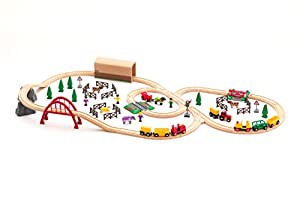 BRIO 2016年クリスマス限定レールセット 80000-123(中古品)