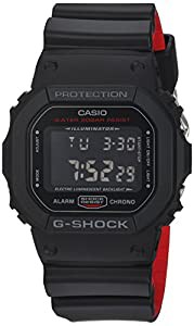 Gショック DW-5600ブラック/レッド レイヤーシリーズブラック&nbsp;&ndash;&nbsp;ブラック/ ワンサイズ(中古品)