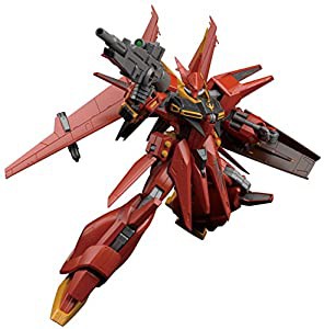 RE/100 機動戦士ガンダムZZ AMX-107 バウ 1/100スケール 色分け済みプラモデル(中古品)