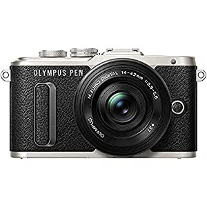 OLYMPUS ミラーレス一眼 E-PL8 レンズキット ブラック(中古品)