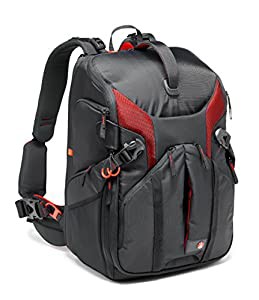 Manfrotto カメラリュック Pro-lightコレクション 24L 三脚取付可 PC収納可 レインカバー付属 ブラック MB PL-3N1-36(中古品)