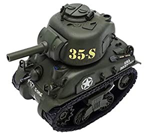 モンモデル ワールドウォートゥーンズシリーズ アメリカ中戦車 M4A1シャーマン プラモデル MENWWT-002(中古品)