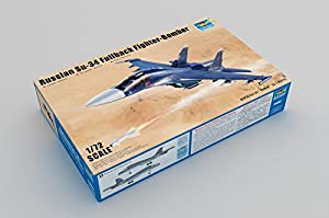 トランペッター 1/72 ロシア空軍 Su-34 フルバック プラモデル 01652(中古品)