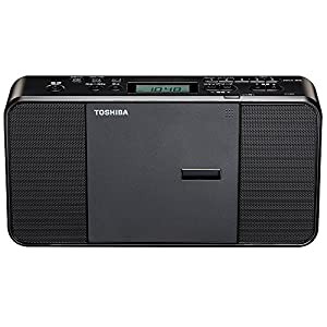 東芝 CD対応ラジオ（ブラック）TOSHIBA TY-C250-K(中古品)