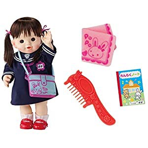 ぽぽちゃん お人形 幼稚園ごっこぽぽちゃん ロングヘアお風呂タイプ(中古品)