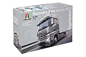 イタレリ 1/24 メルセデス・ベンツ アクトロス MP4 ギガスペース プラモデル IT3905(中古品)