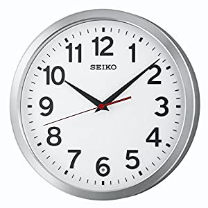 セイコー クロック 掛け時計 電波 アナログ 金属枠 KX227S SEIKO(中古品)